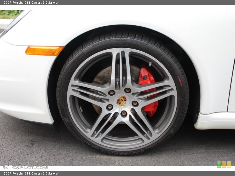 2007 Porsche 911 Carrera S Cabriolet Wheel and Tire Photo #53915759
