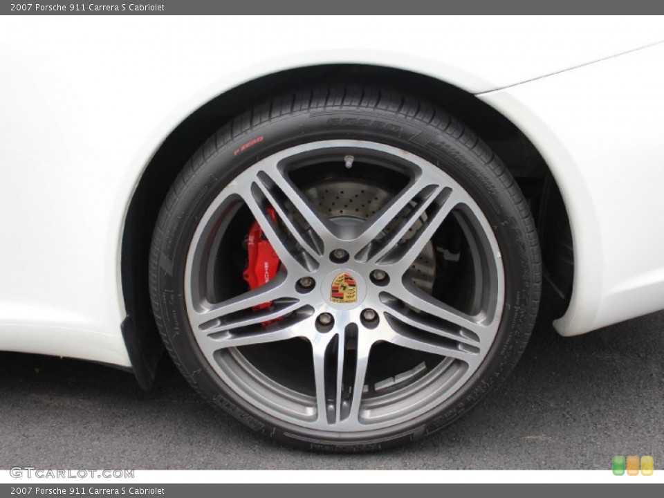2007 Porsche 911 Carrera S Cabriolet Wheel and Tire Photo #53915767