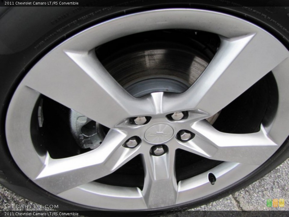 2011 Chevrolet Camaro LT/RS Convertible Wheel and Tire Photo #53922559