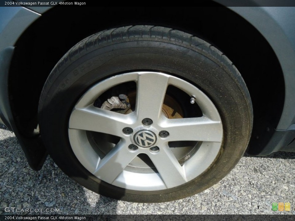 2004 Volkswagen Passat GLX 4Motion Wagon Wheel and Tire Photo #53923810