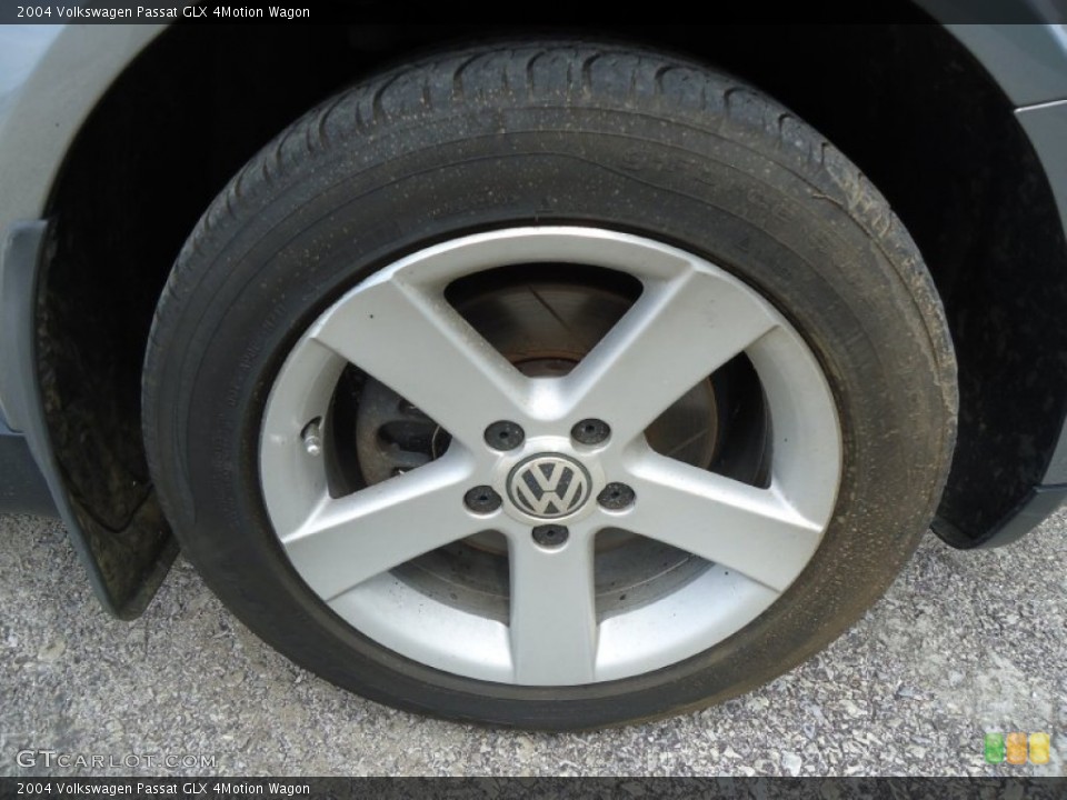 2004 Volkswagen Passat GLX 4Motion Wagon Wheel and Tire Photo #53923819