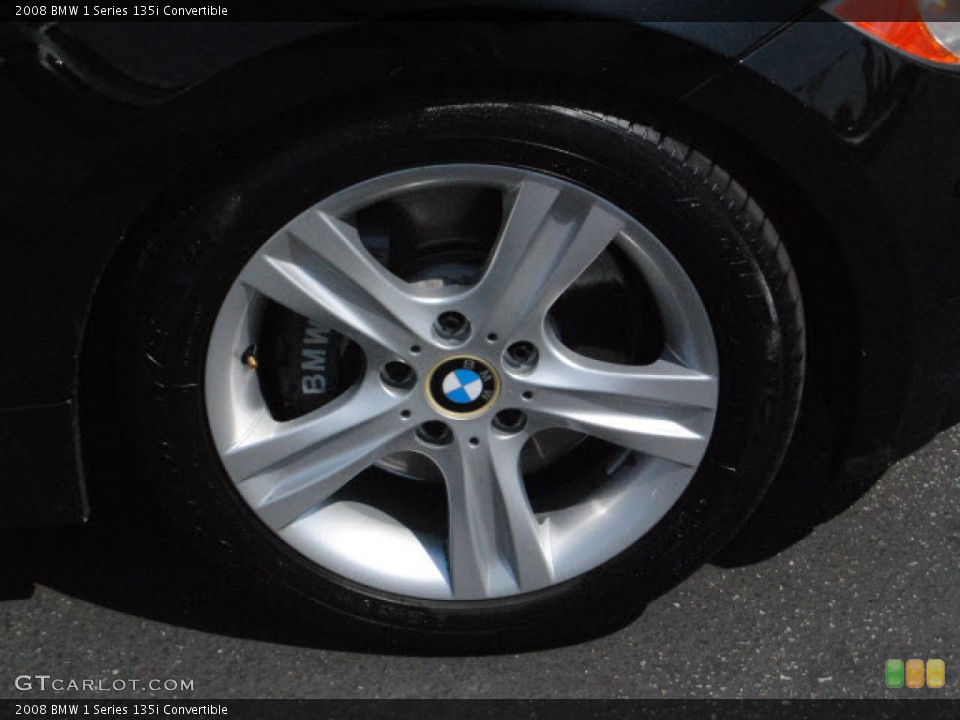 2008 BMW 1 Series 135i Convertible Wheel and Tire Photo #53930773