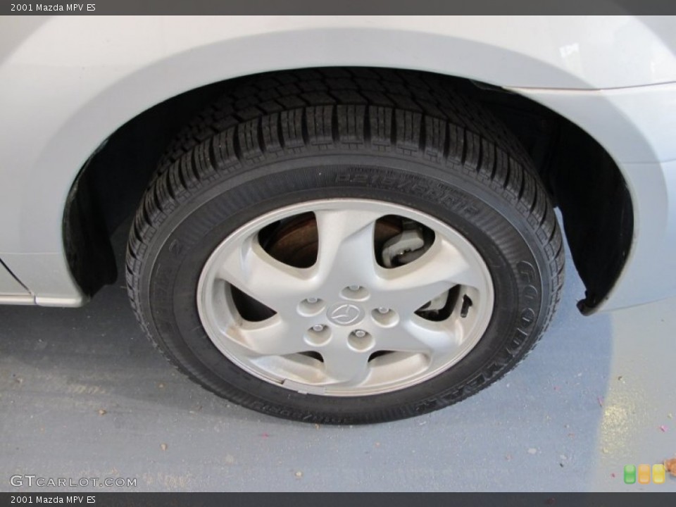 2001 Mazda MPV ES Wheel and Tire Photo #53931318