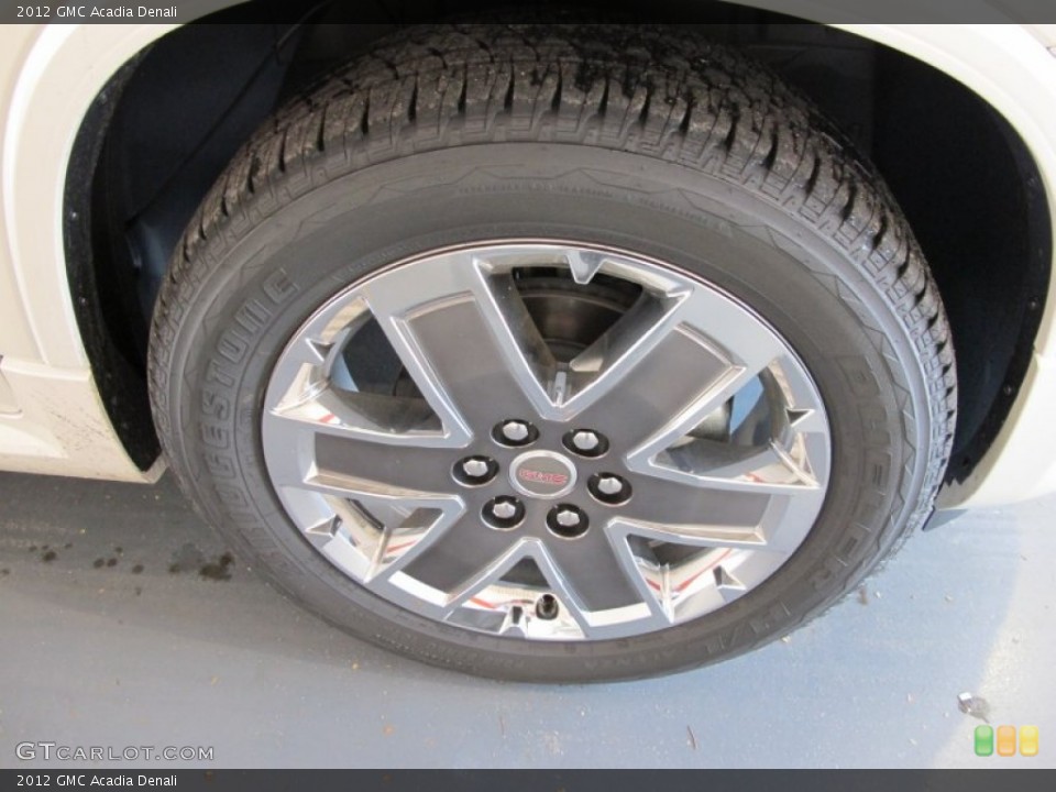 2012 GMC Acadia Denali Wheel and Tire Photo #53932141