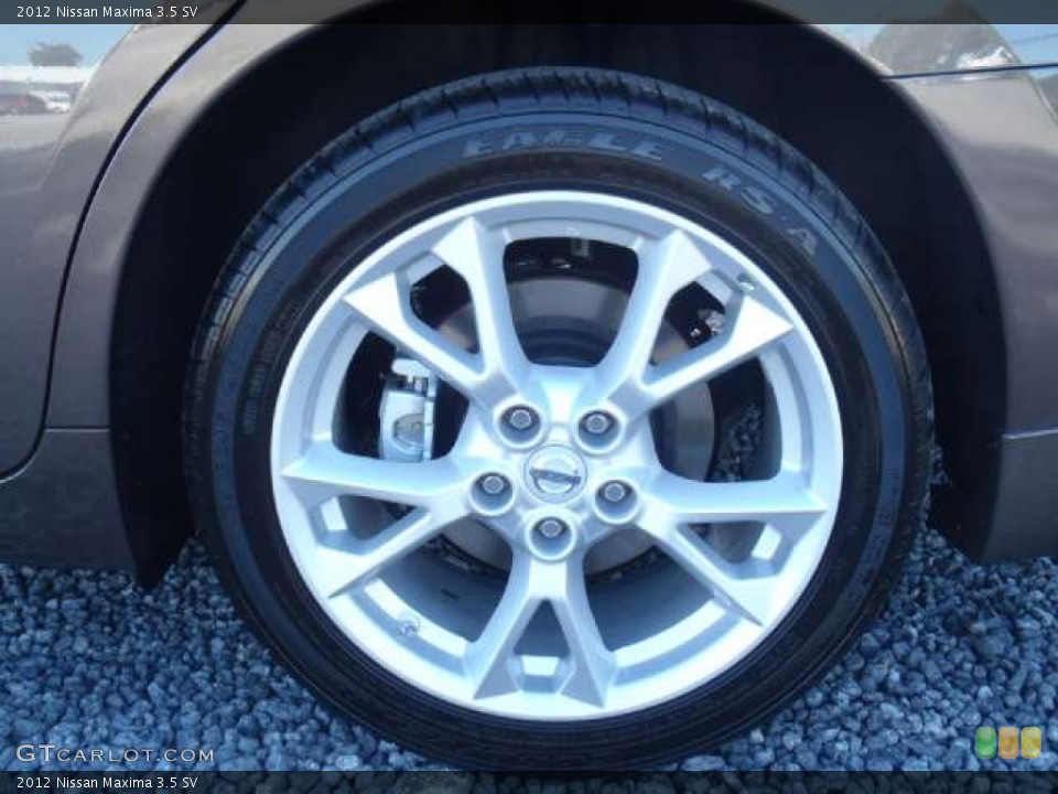 2012 Nissan Maxima 3.5 SV Wheel and Tire Photo #53935684