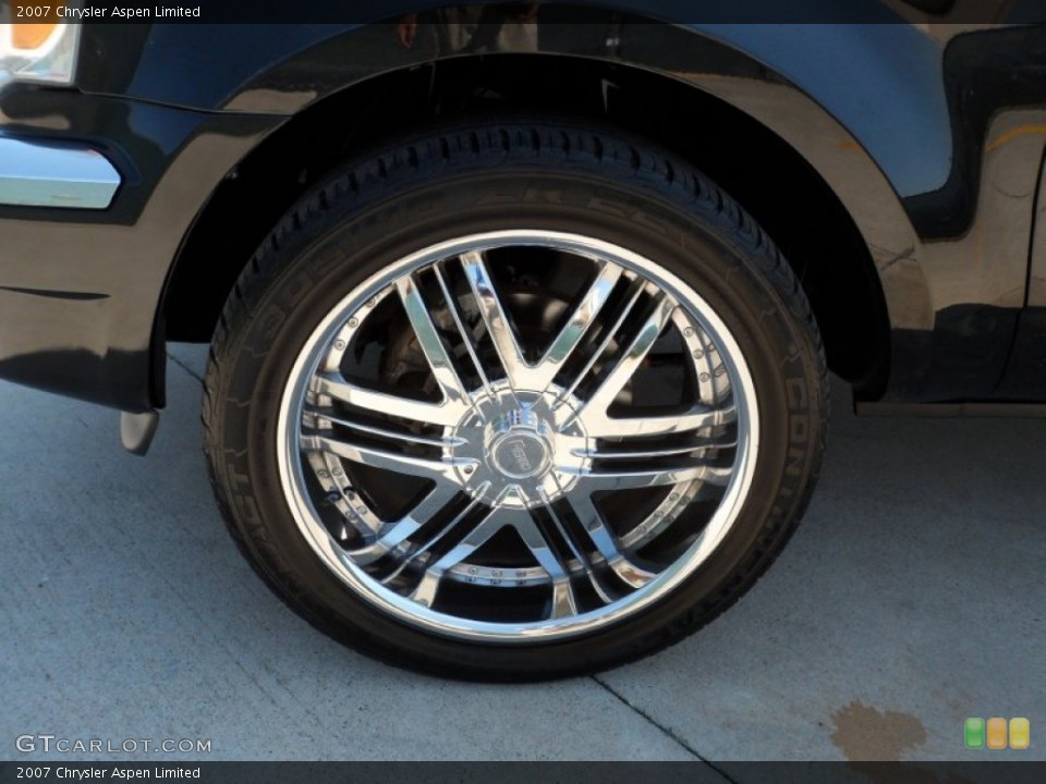 2007 Chrysler Aspen Custom Wheel and Tire Photo #53935726