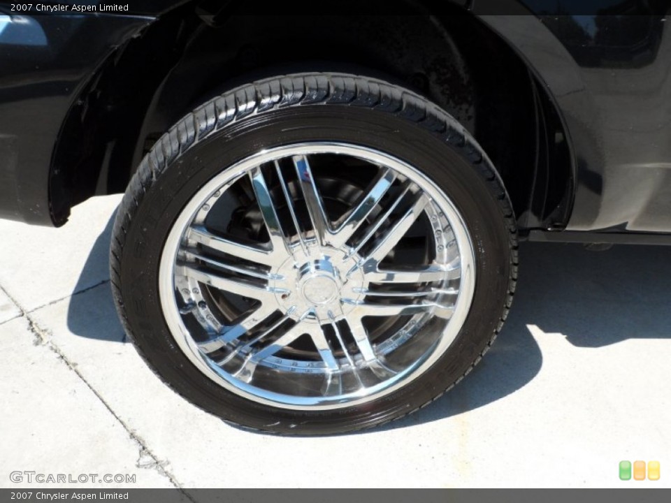 2007 Chrysler Aspen Custom Wheel and Tire Photo #53935747