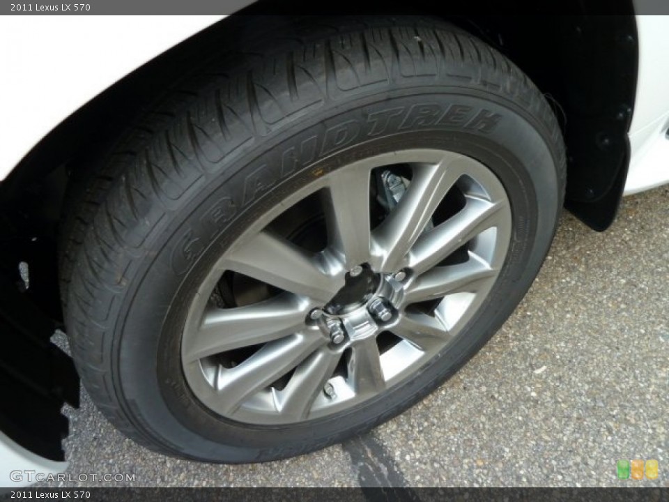 2011 Lexus LX 570 Wheel and Tire Photo #53940889