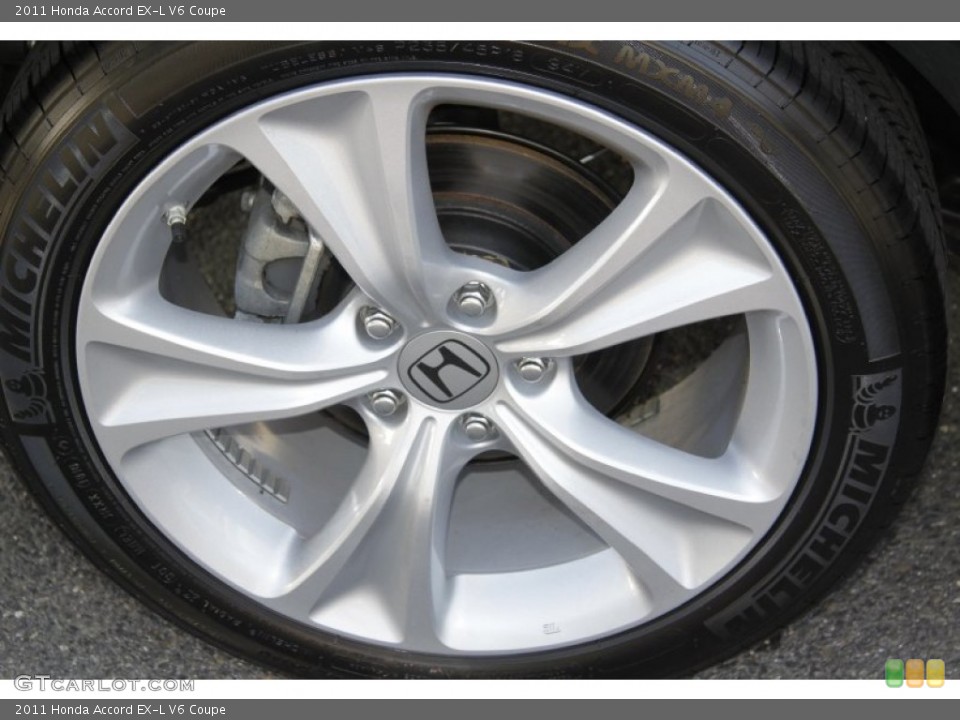 2011 Honda Accord EX-L V6 Coupe Wheel and Tire Photo #53942697