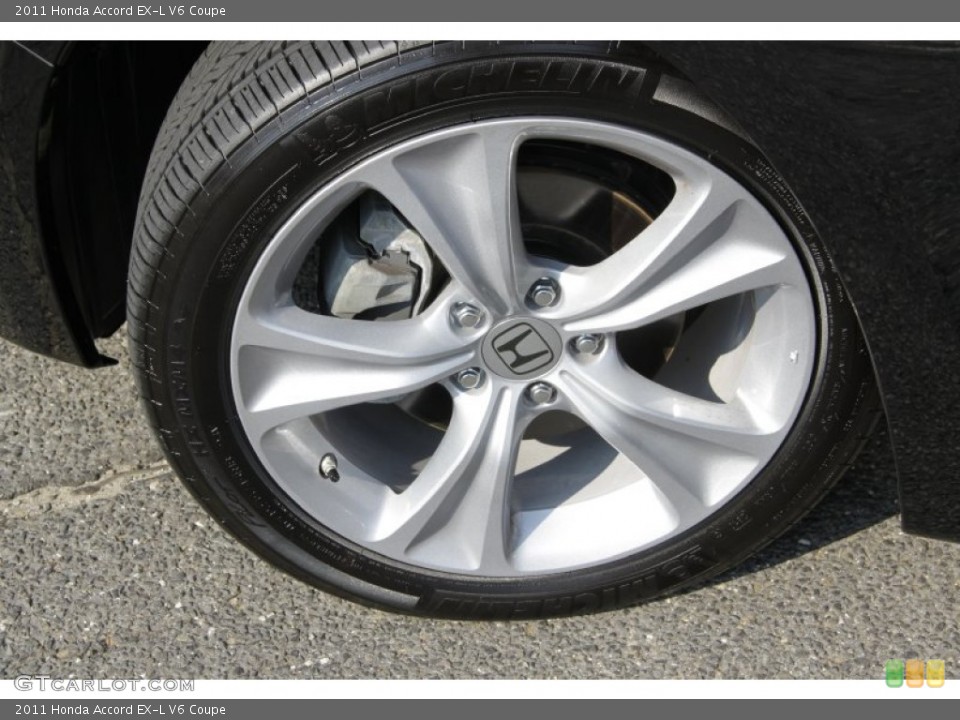 2011 Honda Accord EX-L V6 Coupe Wheel and Tire Photo #53942711