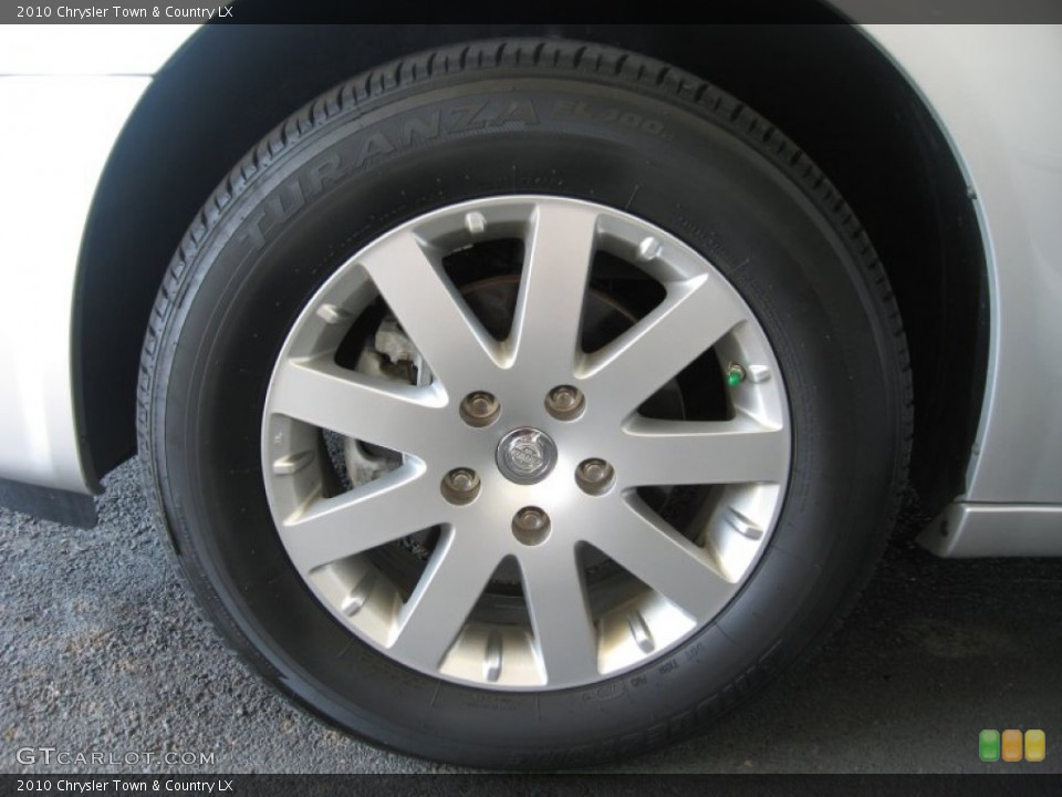 2010 Chrysler Town & Country LX Wheel and Tire Photo #53946131
