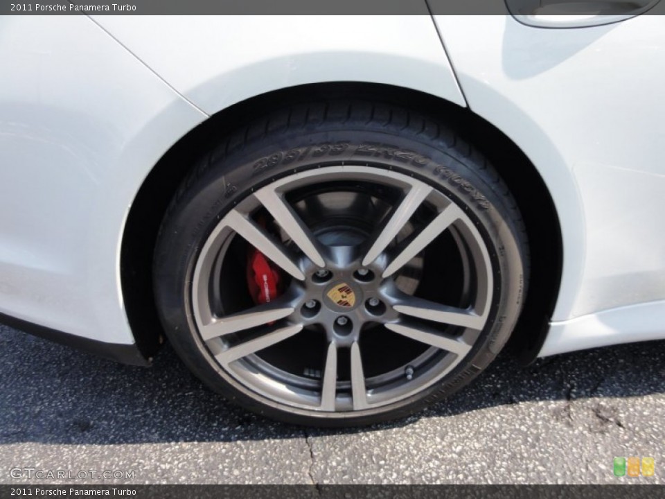 2011 Porsche Panamera Turbo Wheel and Tire Photo #53948000