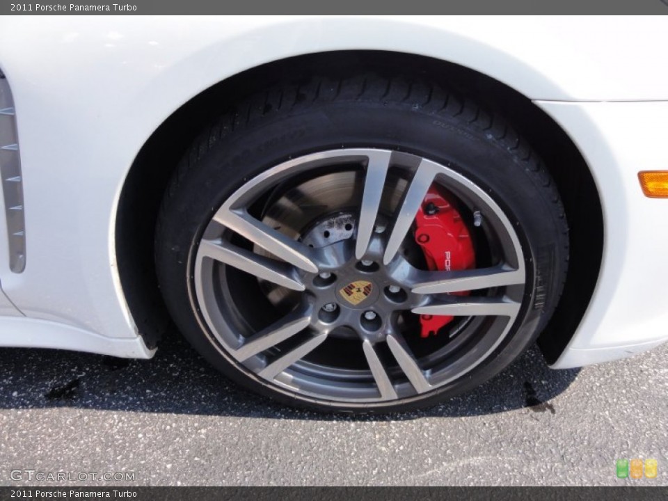 2011 Porsche Panamera Turbo Wheel and Tire Photo #53948009