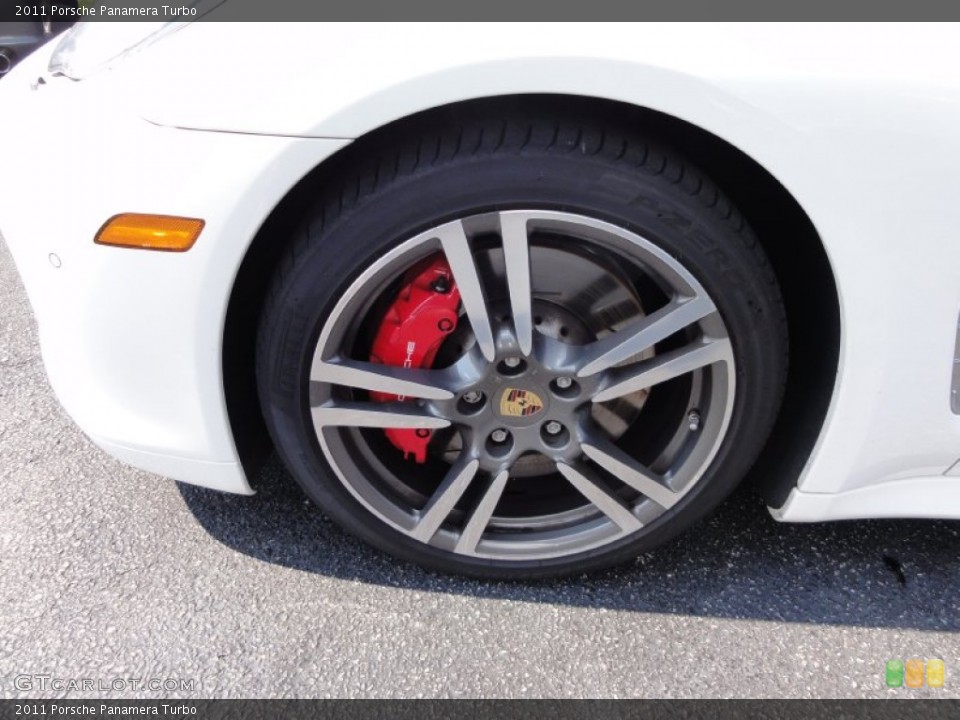 2011 Porsche Panamera Turbo Wheel and Tire Photo #53948030