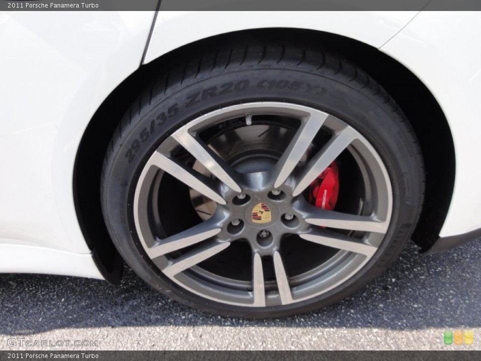 2011 Porsche Panamera Turbo Wheel and Tire Photo #53948039