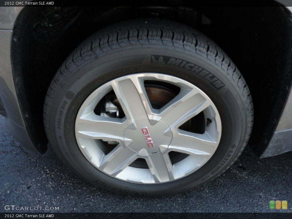 2012 GMC Terrain SLE AWD Wheel and Tire Photo #53948516