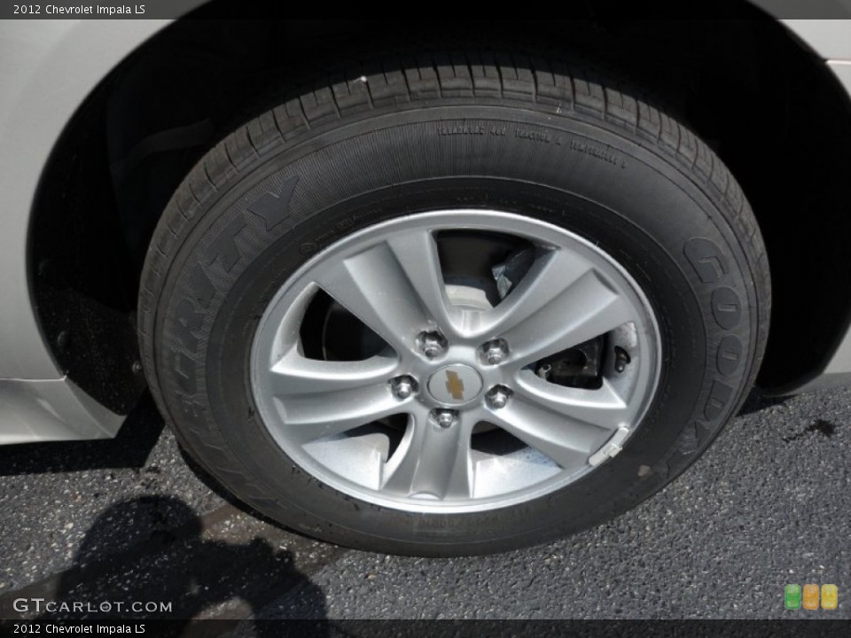 2012 Chevrolet Impala LS Wheel and Tire Photo #53949050