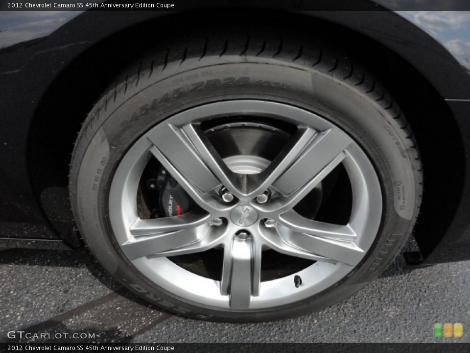 2012 Chevrolet Camaro SS 45th Anniversary Edition Coupe Wheel and Tire Photo #53949236