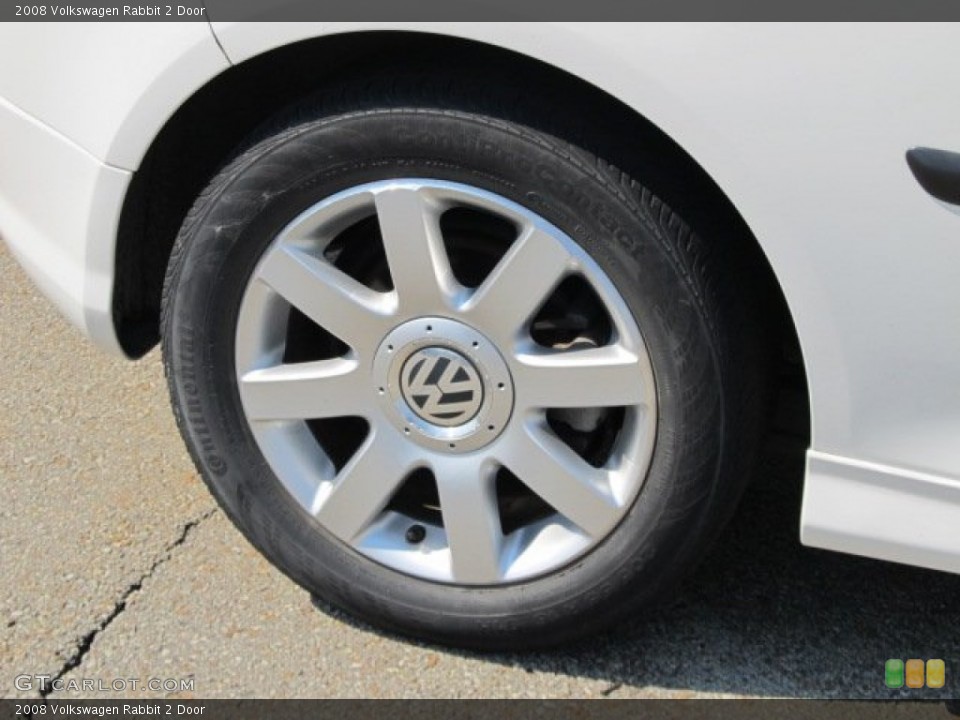 2008 Volkswagen Rabbit 2 Door Wheel and Tire Photo #53949482