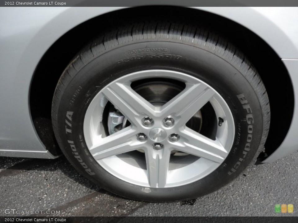 2012 Chevrolet Camaro LT Coupe Wheel and Tire Photo #53950334