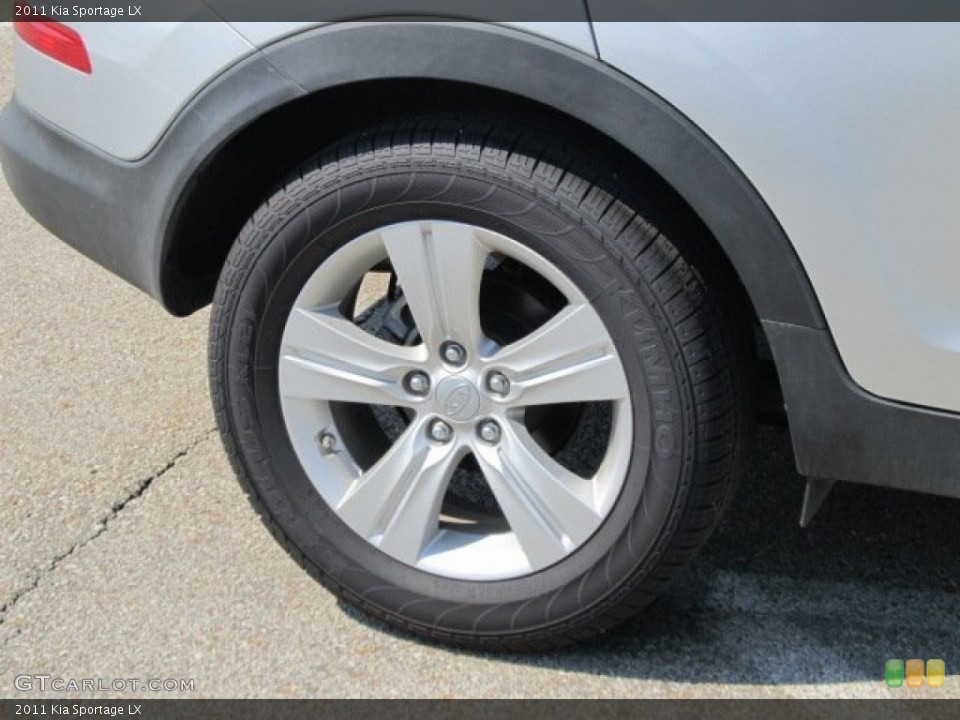 2011 Kia Sportage LX Wheel and Tire Photo #53950751