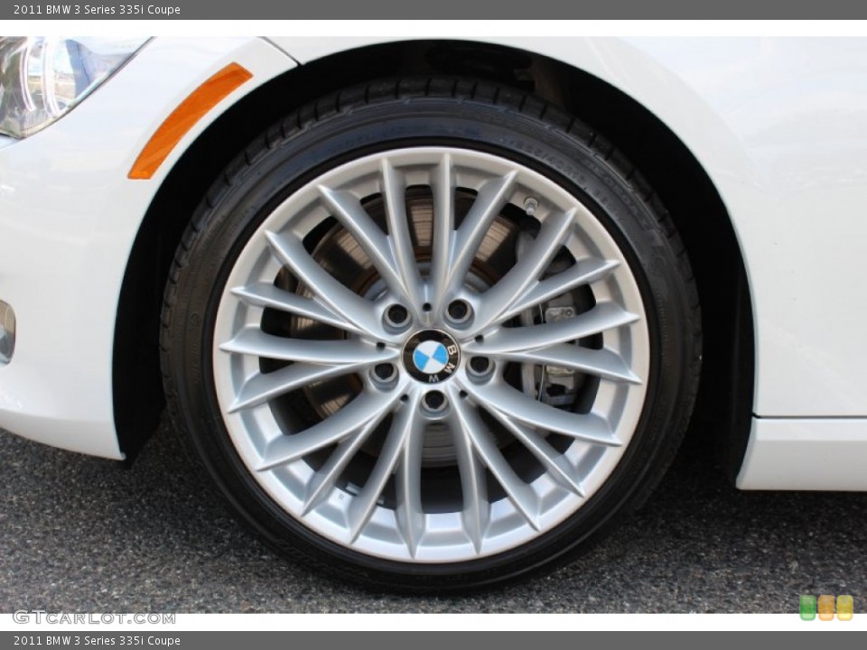 2011 BMW 3 Series 335i Coupe Wheel and Tire Photo #53952059