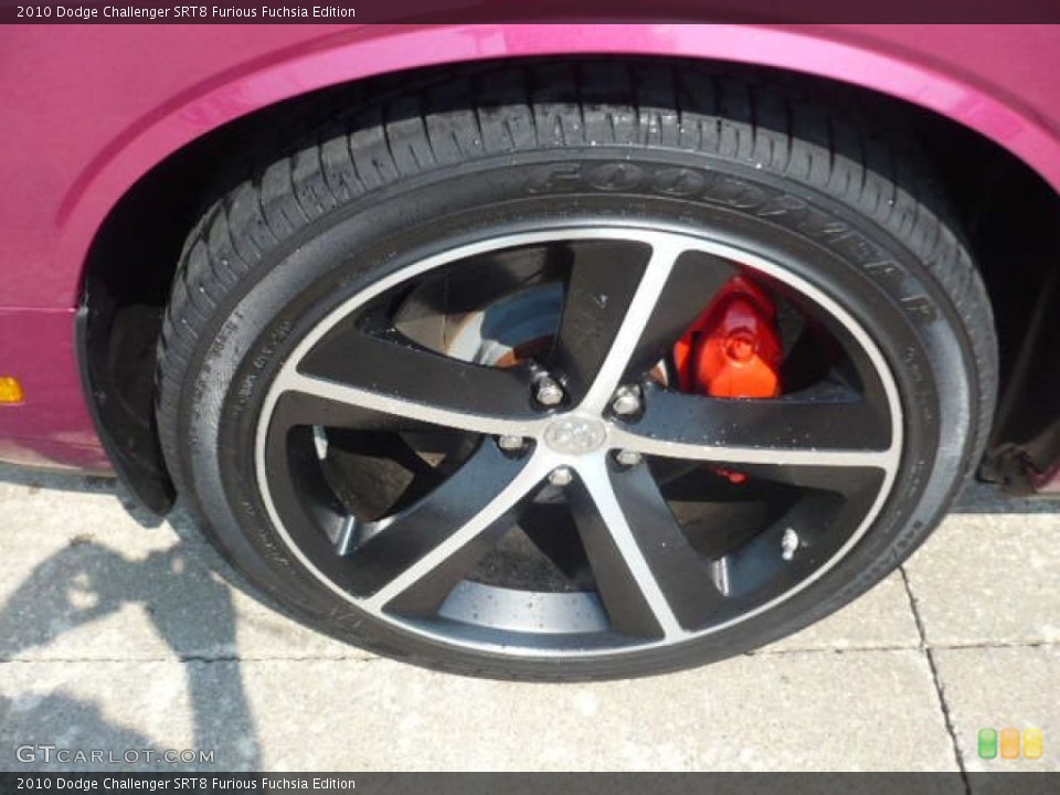 2010 Dodge Challenger SRT8 Furious Fuchsia Edition Wheel and Tire Photo #53953472