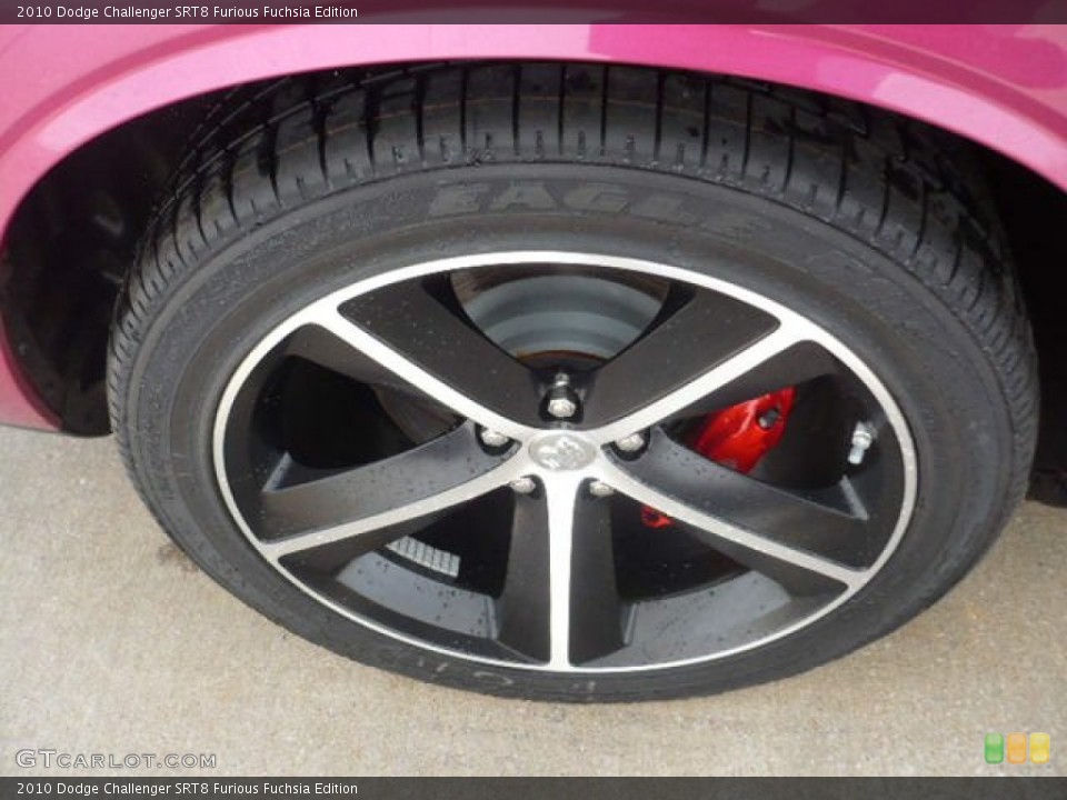 2010 Dodge Challenger SRT8 Furious Fuchsia Edition Wheel and Tire Photo #53953498