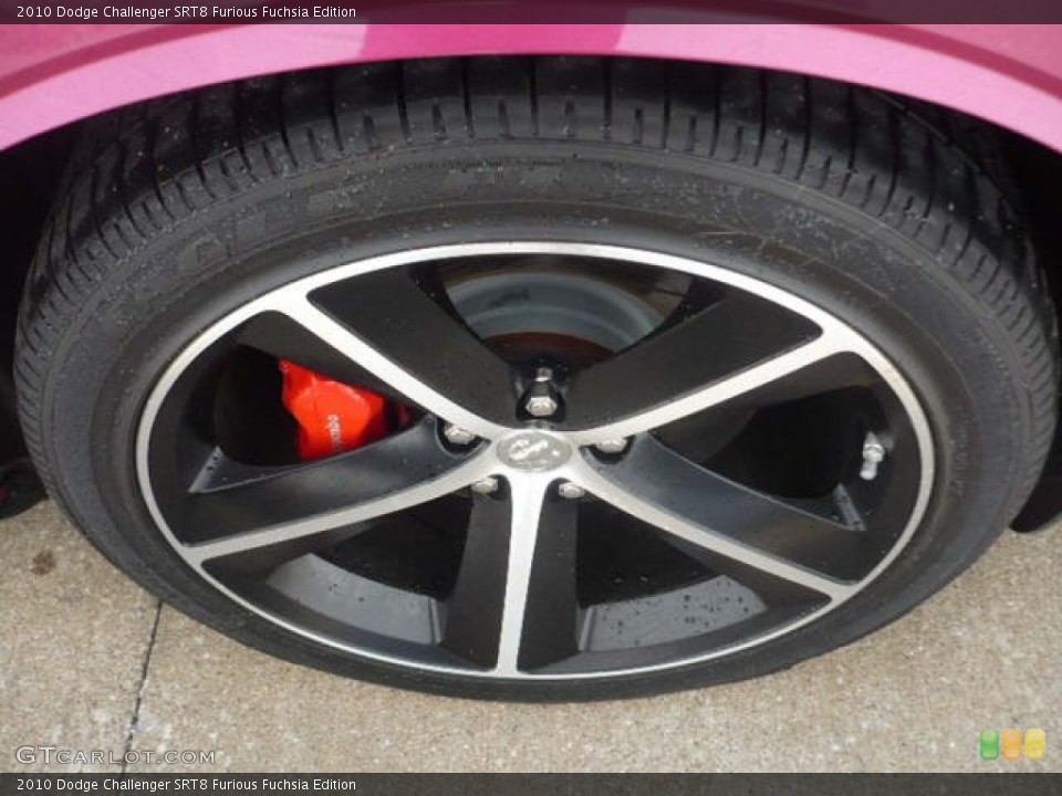 2010 Dodge Challenger SRT8 Furious Fuchsia Edition Wheel and Tire Photo #53953505