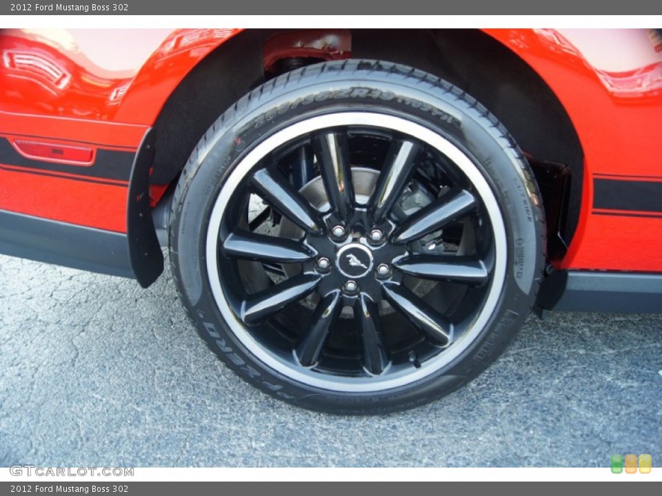 2012 Ford Mustang Boss 302 Wheel and Tire Photo #53954702