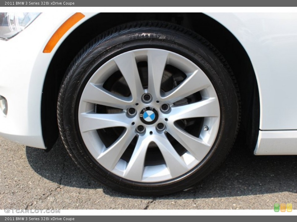 2011 BMW 3 Series 328i xDrive Coupe Wheel and Tire Photo #53955740
