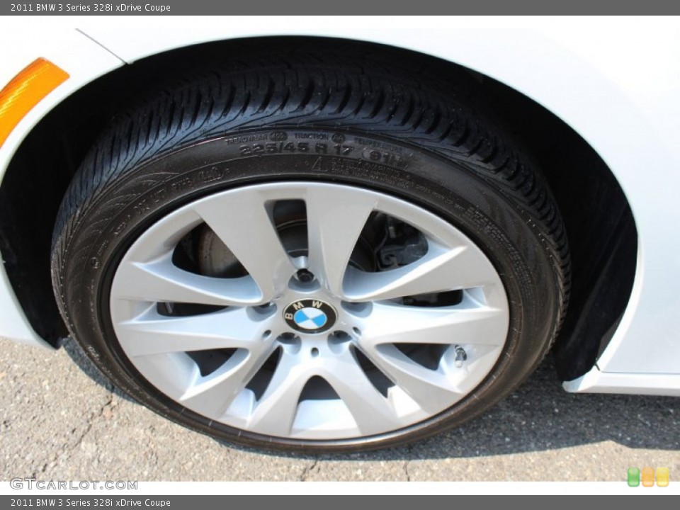 2011 BMW 3 Series 328i xDrive Coupe Wheel and Tire Photo #53955750
