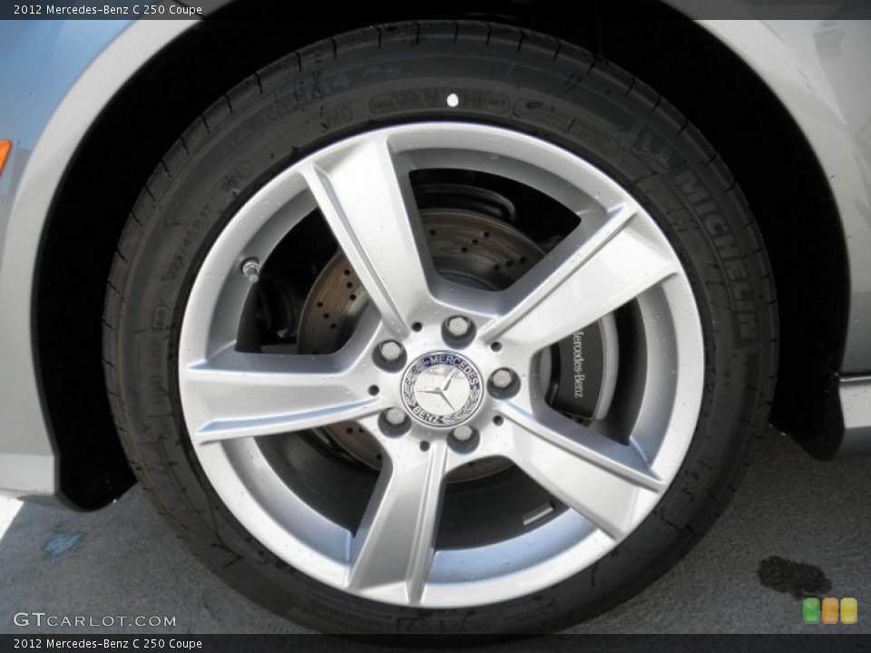 2012 Mercedes-Benz C 250 Coupe Wheel and Tire Photo #53956412