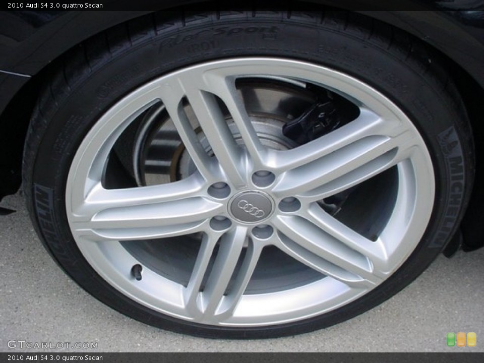2010 Audi S4 3.0 quattro Sedan Wheel and Tire Photo #53962946