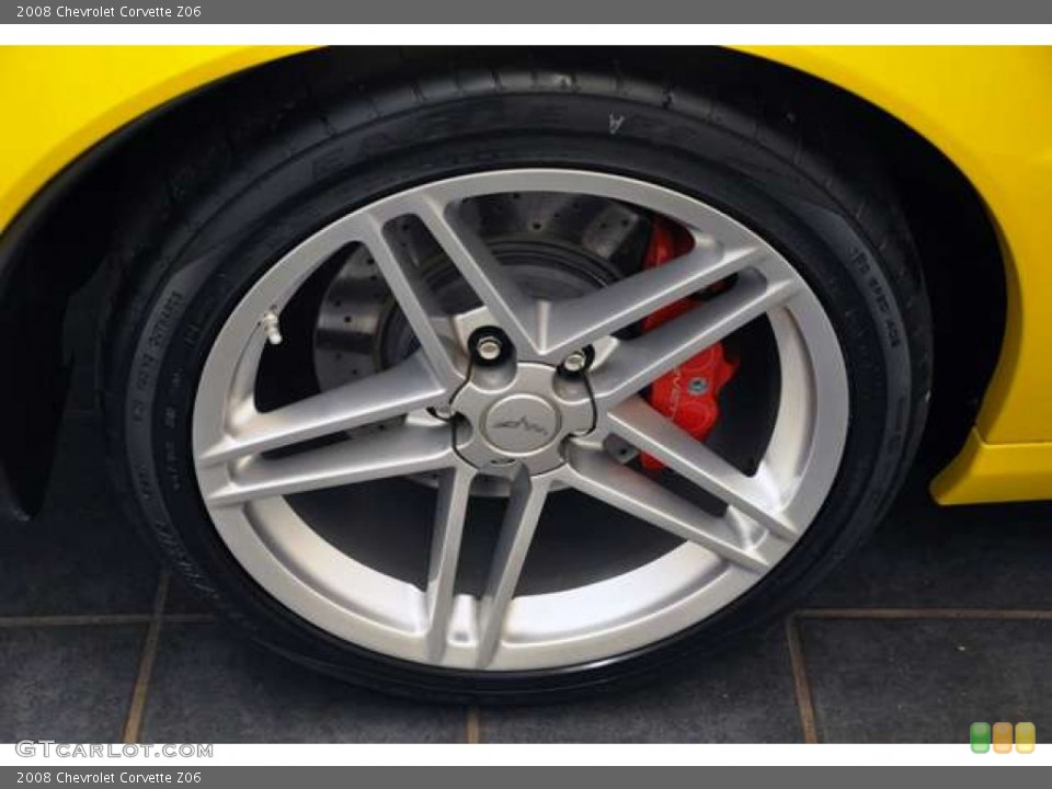 2008 Chevrolet Corvette Z06 Wheel and Tire Photo #53963003