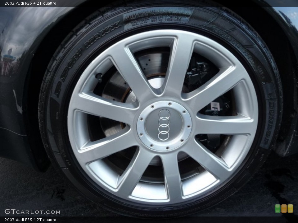 2003 Audi RS6 4.2T quattro Wheel and Tire Photo #53963462