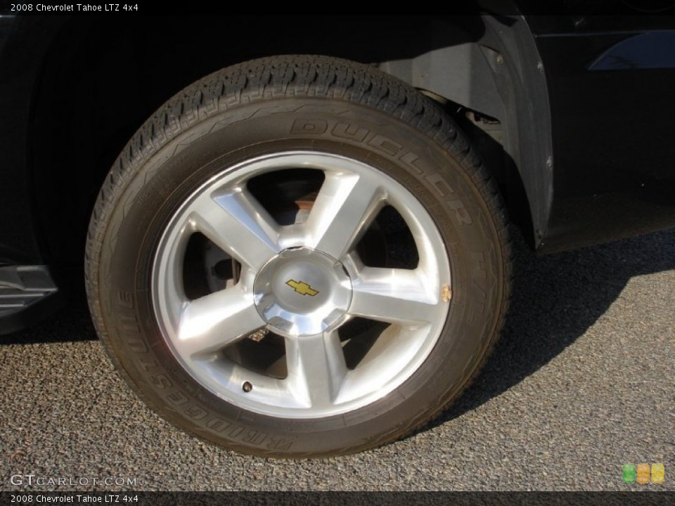 2008 Chevrolet Tahoe LTZ 4x4 Wheel and Tire Photo #53968575