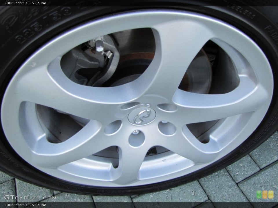 2006 Infiniti G 35 Coupe Wheel and Tire Photo #53968686