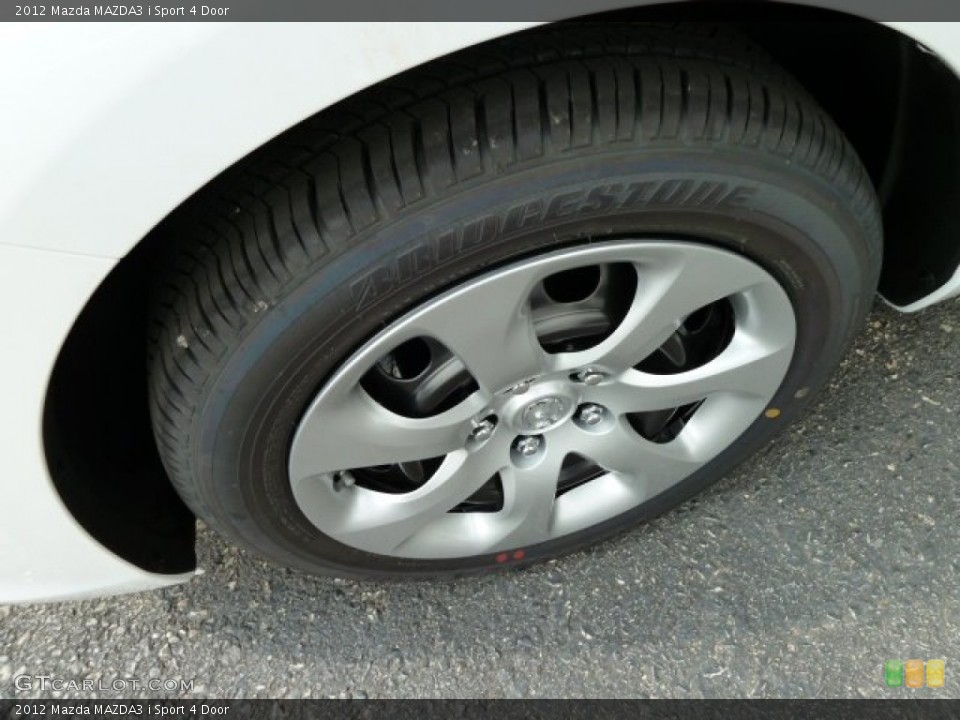 2012 Mazda MAZDA3 i Sport 4 Door Wheel and Tire Photo #53971173