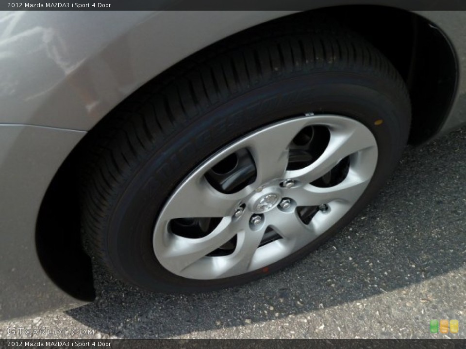 2012 Mazda MAZDA3 i Sport 4 Door Wheel and Tire Photo #53971356