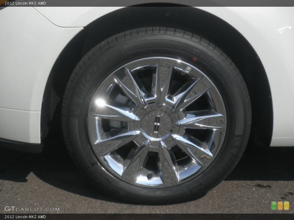 2012 Lincoln MKZ AWD Wheel and Tire Photo #53971542