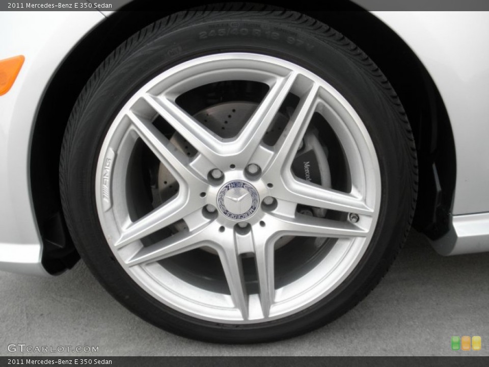 2011 Mercedes-Benz E 350 Sedan Wheel and Tire Photo #53972184