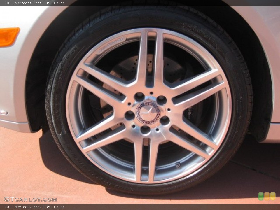 2010 Mercedes-Benz E 350 Coupe Wheel and Tire Photo #53974101