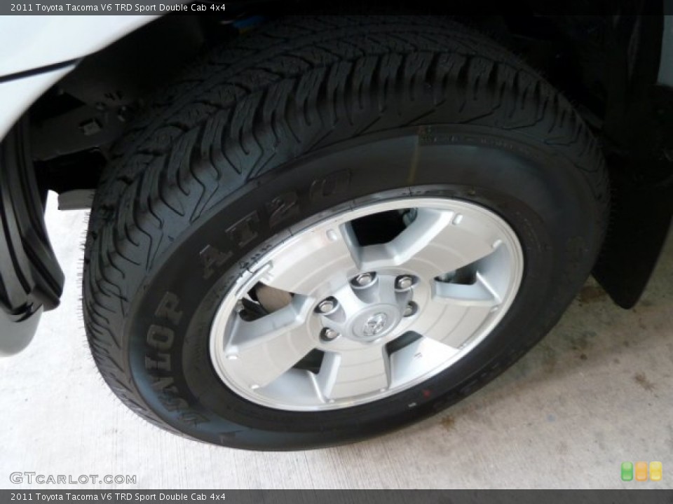 2011 Toyota Tacoma V6 TRD Sport Double Cab 4x4 Wheel and Tire Photo #53976930