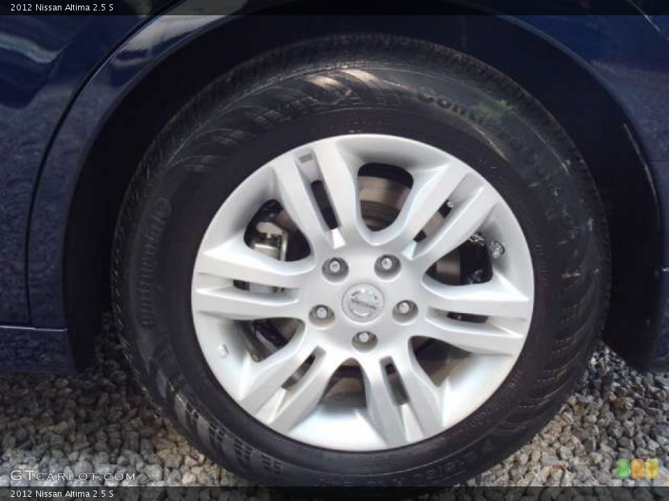 2012 Nissan Altima 2.5 S Wheel and Tire Photo #53978524