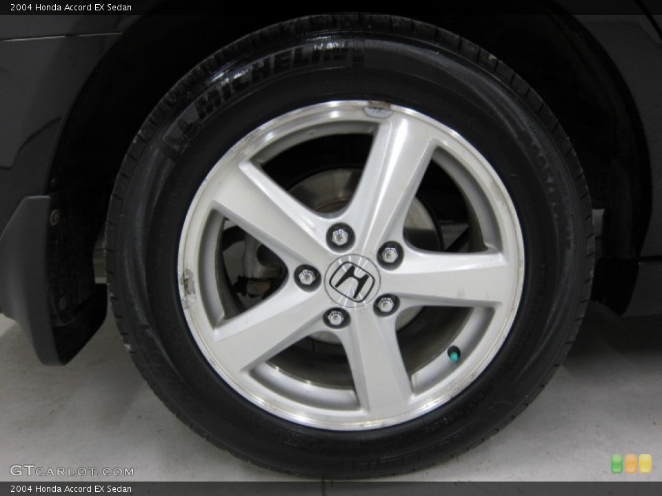 2004 Honda Accord EX Sedan Wheel and Tire Photo #53978827