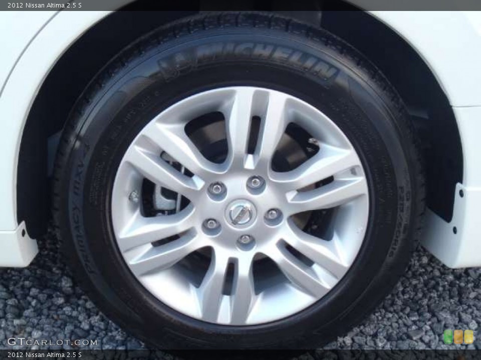 2012 Nissan Altima 2.5 S Wheel and Tire Photo #53979169