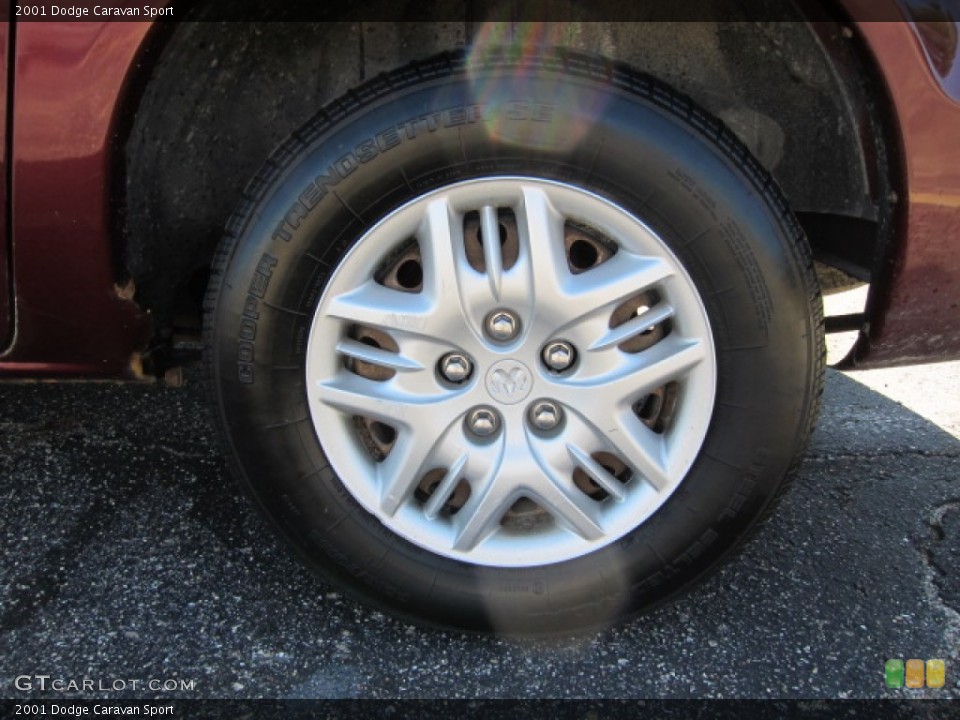 2001 Dodge Caravan Sport Wheel and Tire Photo #53979352