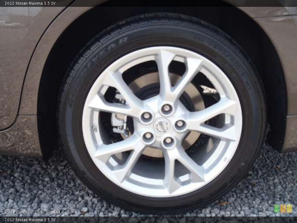2012 Nissan Maxima 3.5 SV Wheel and Tire Photo #53979607