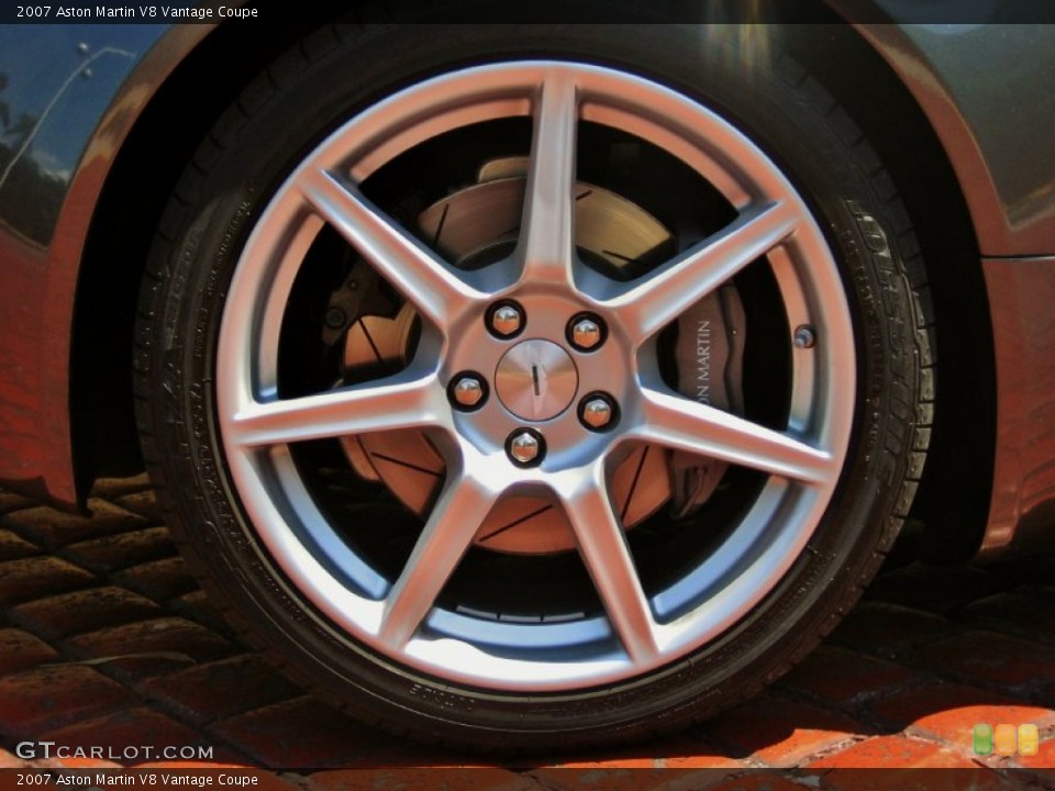 2007 Aston Martin V8 Vantage Coupe Wheel and Tire Photo #53984579